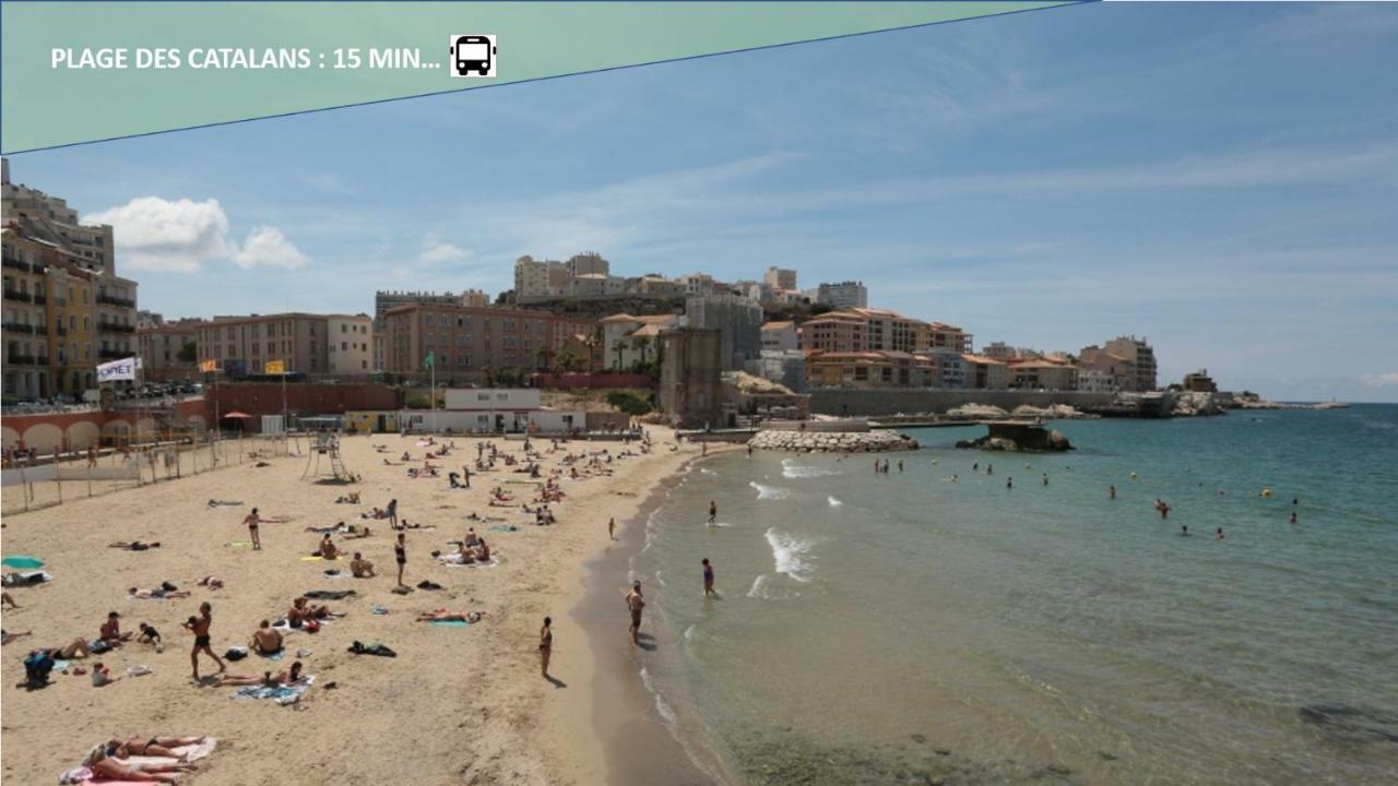 Happy T1 Tout Equipe - Confort - Vieux Port Marsilia Exterior foto